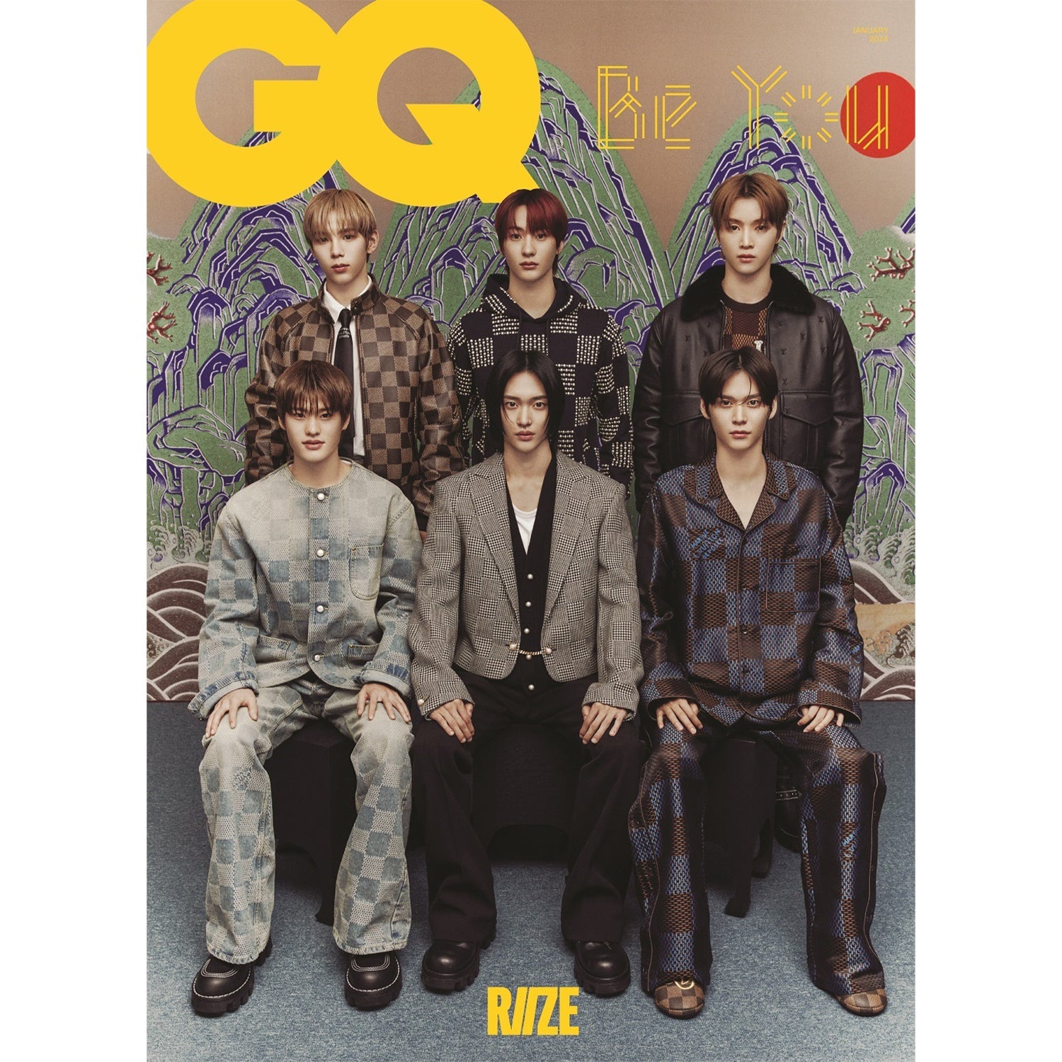 GQ KOREA 'JANUARY 2024 - RIIZE' A VERSION COVER