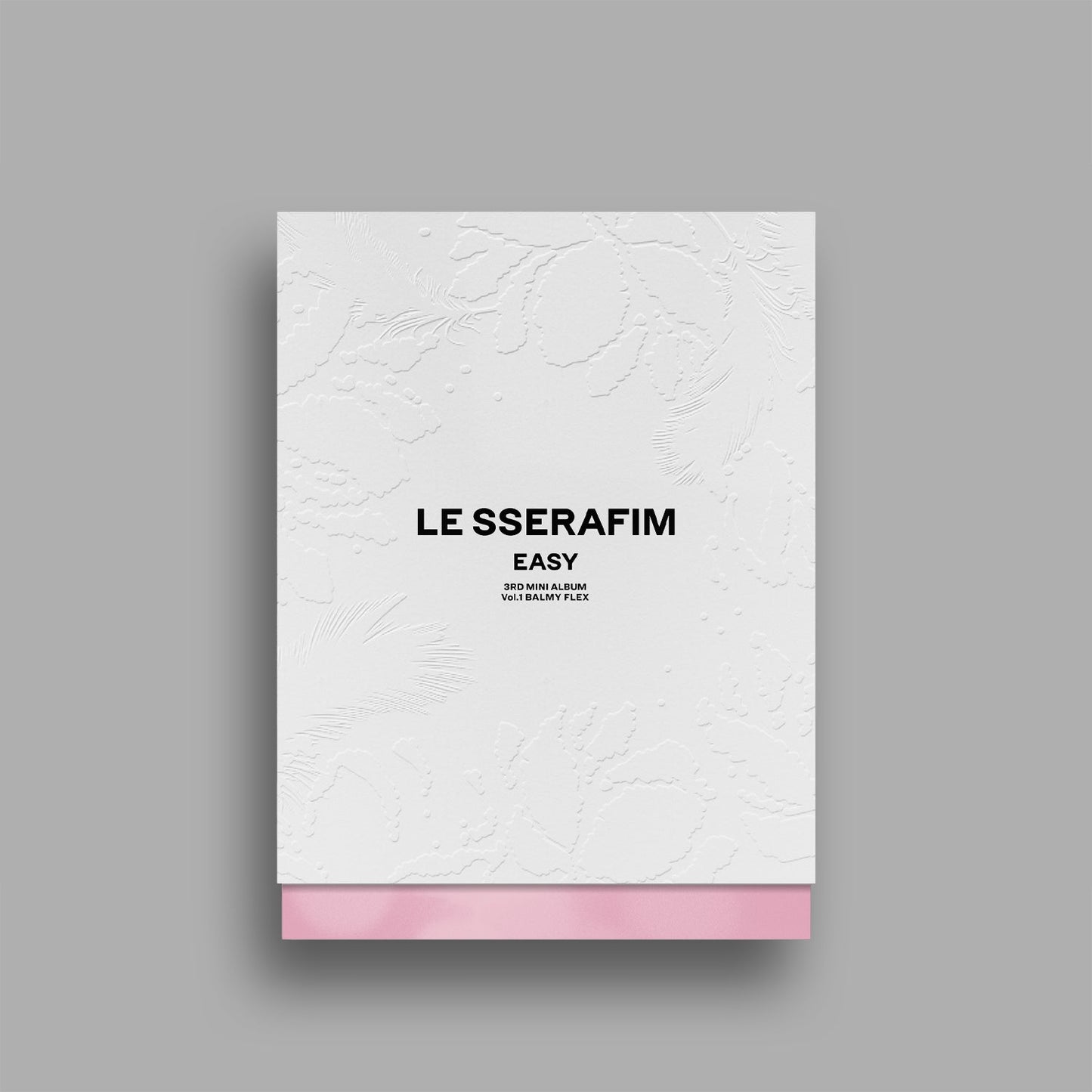 LE SSERAFIM 3RD MINI ALBUM 'EASY' BALMY FLEX VERSION COVER