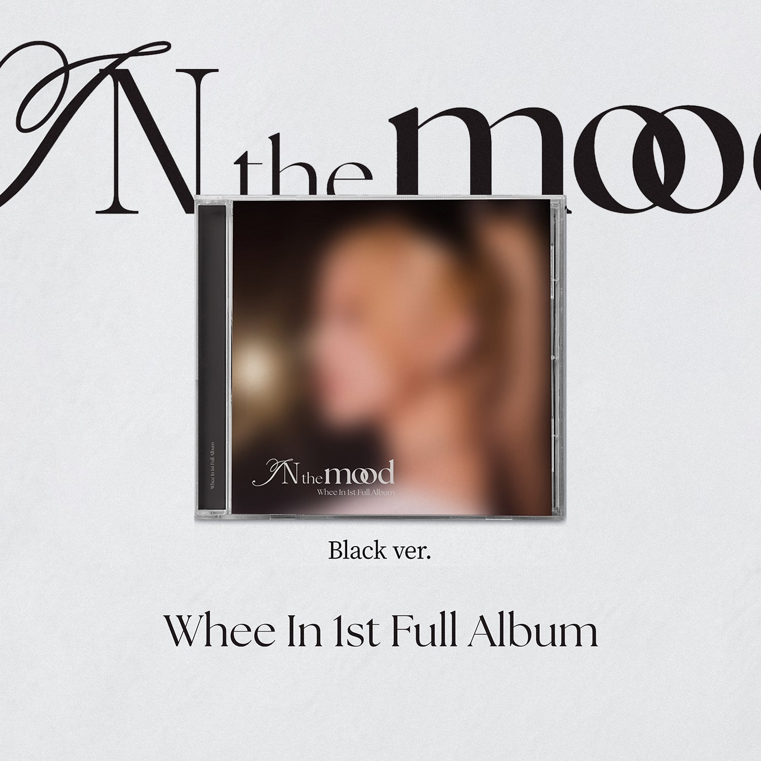 WHEE IN 1ST FULL ALBUM 'IN THE MOOD' (JEWEL) BLACK VERSION COVER