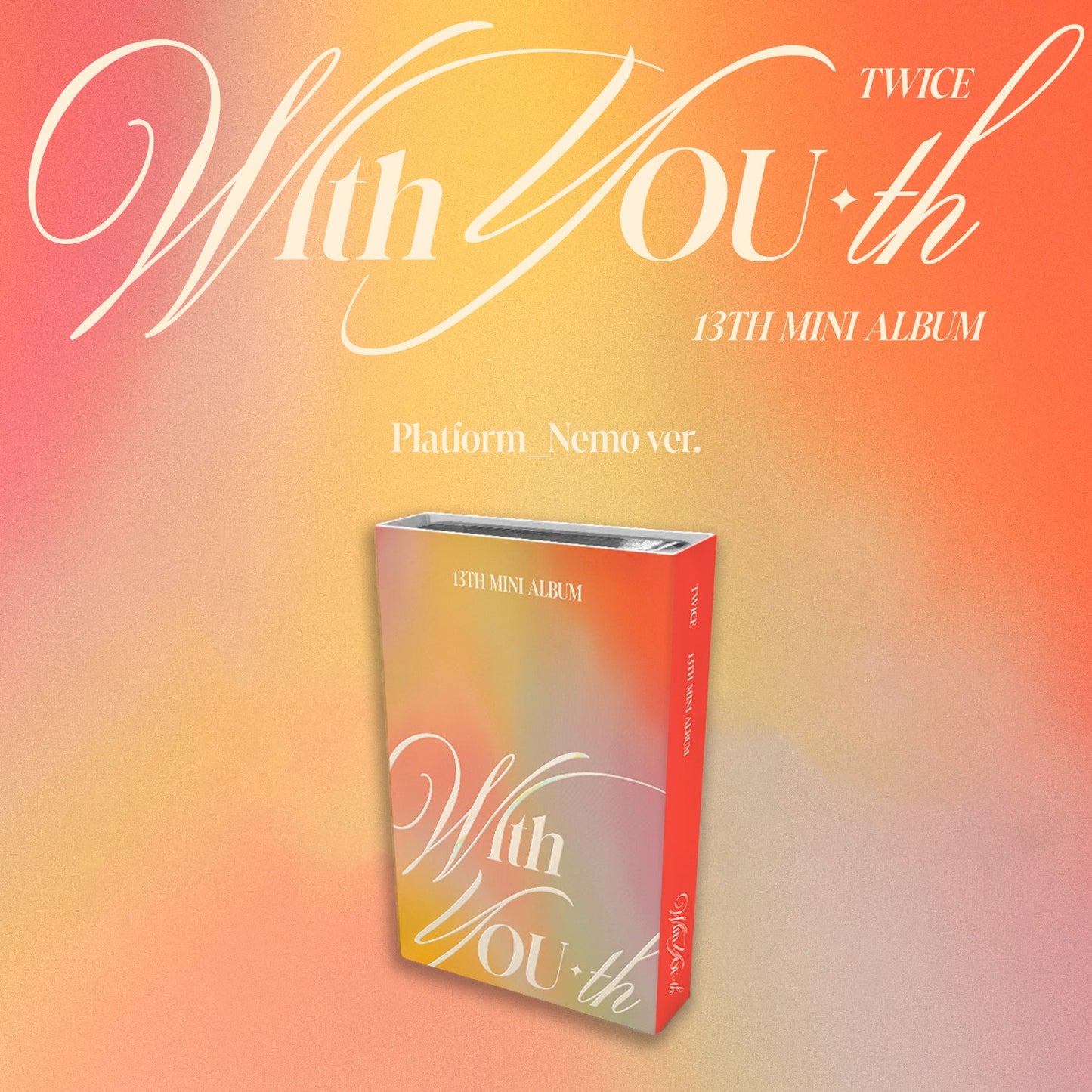 TWICE 13TH MINI ALBUM 'WITH YOU-TH' (NEMO) BLAST VERSION COVER
