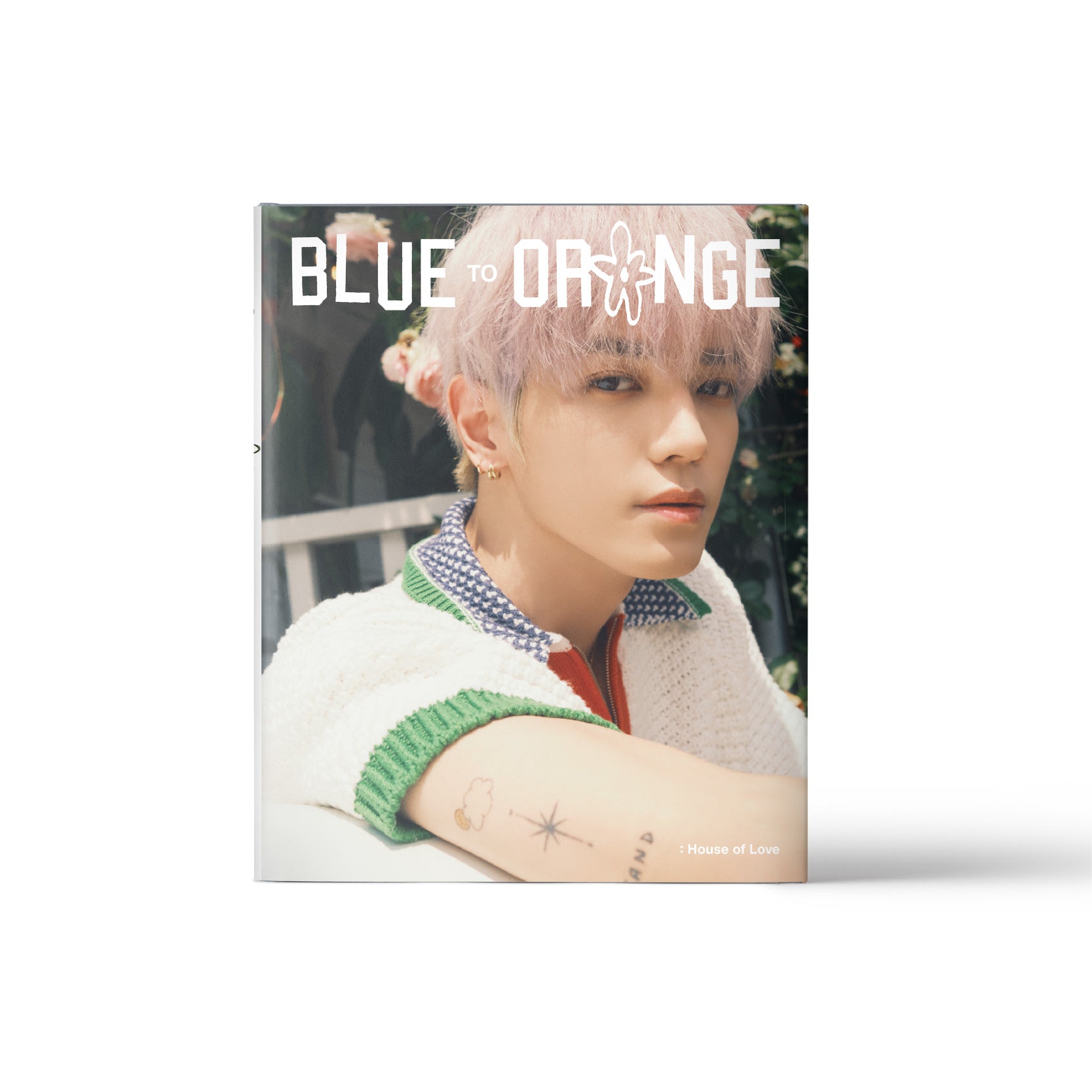 NCT 127 PHOTOBOOK 'BLUE TO ORANGE : HOUSE OF LOVE' TAEYONG VERSION COVER