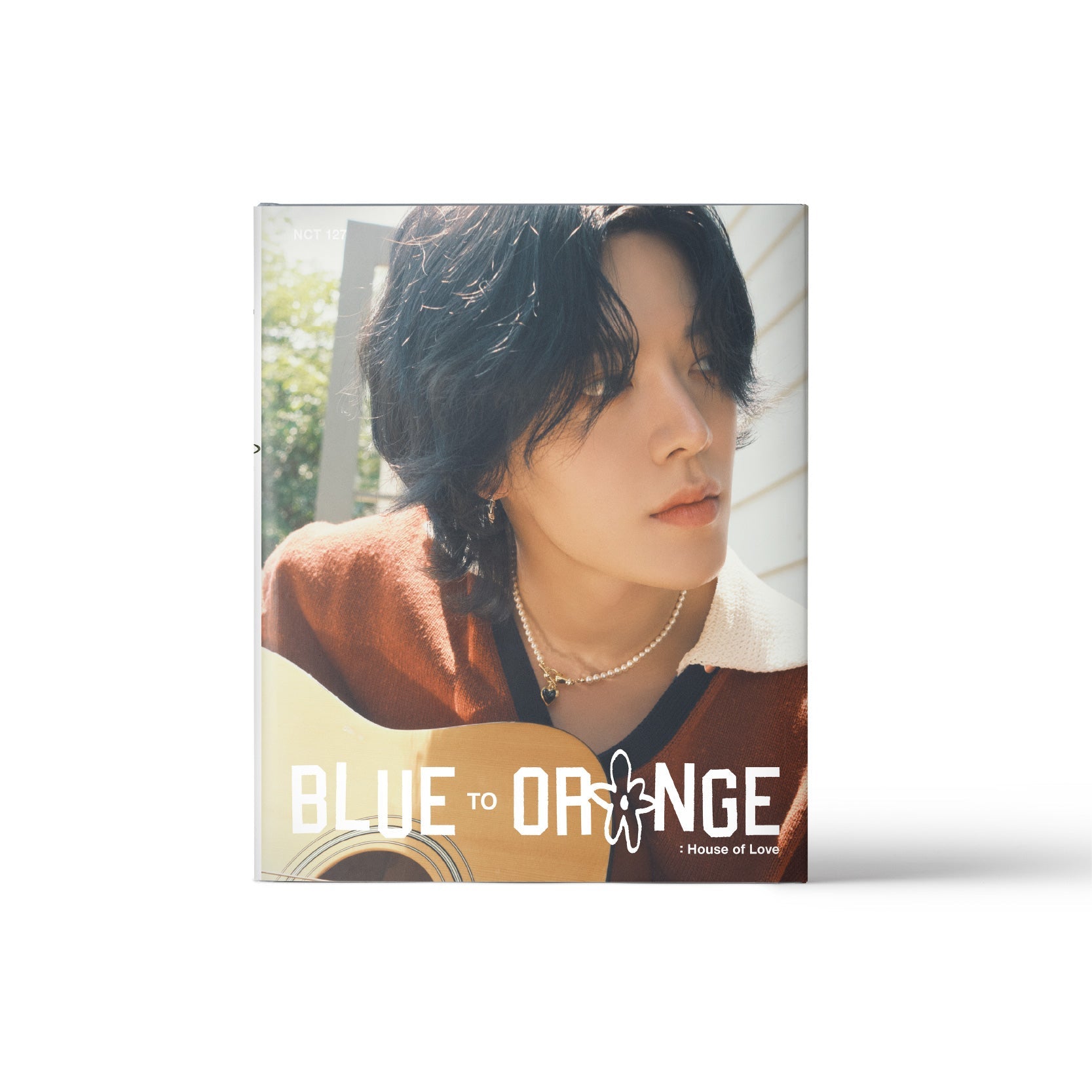 NCT 127 PHOTOBOOK 'BLUE TO ORANGE : HOUSE OF LOVE' YUTA VERSION COVER