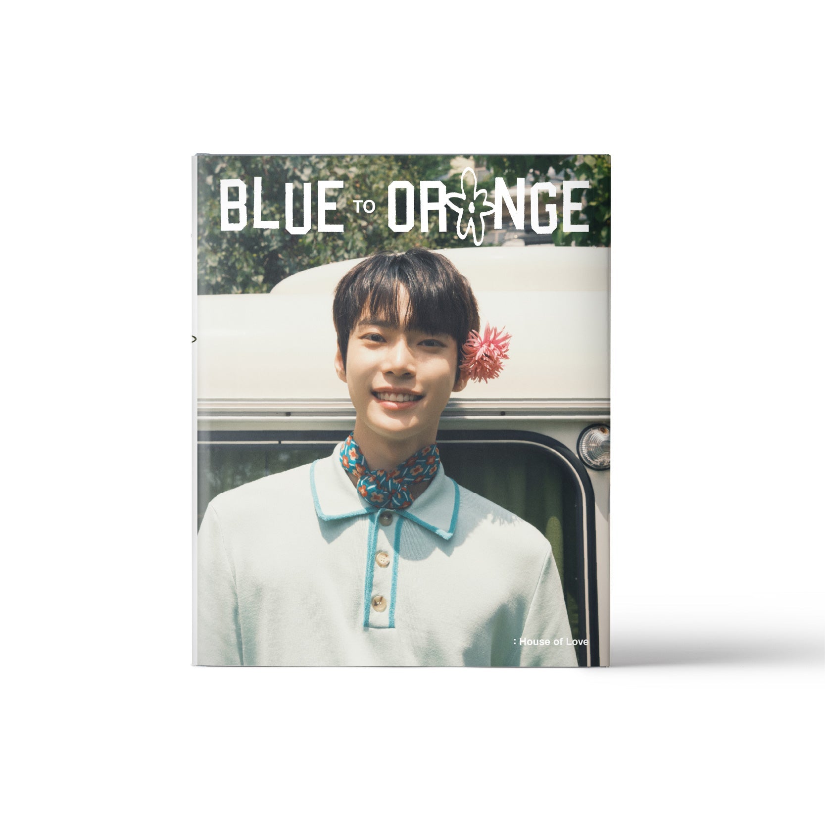NCT 127 PHOTOBOOK 'BLUE TO ORANGE : HOUSE OF LOVE' DOYOUNG VERSION COVER