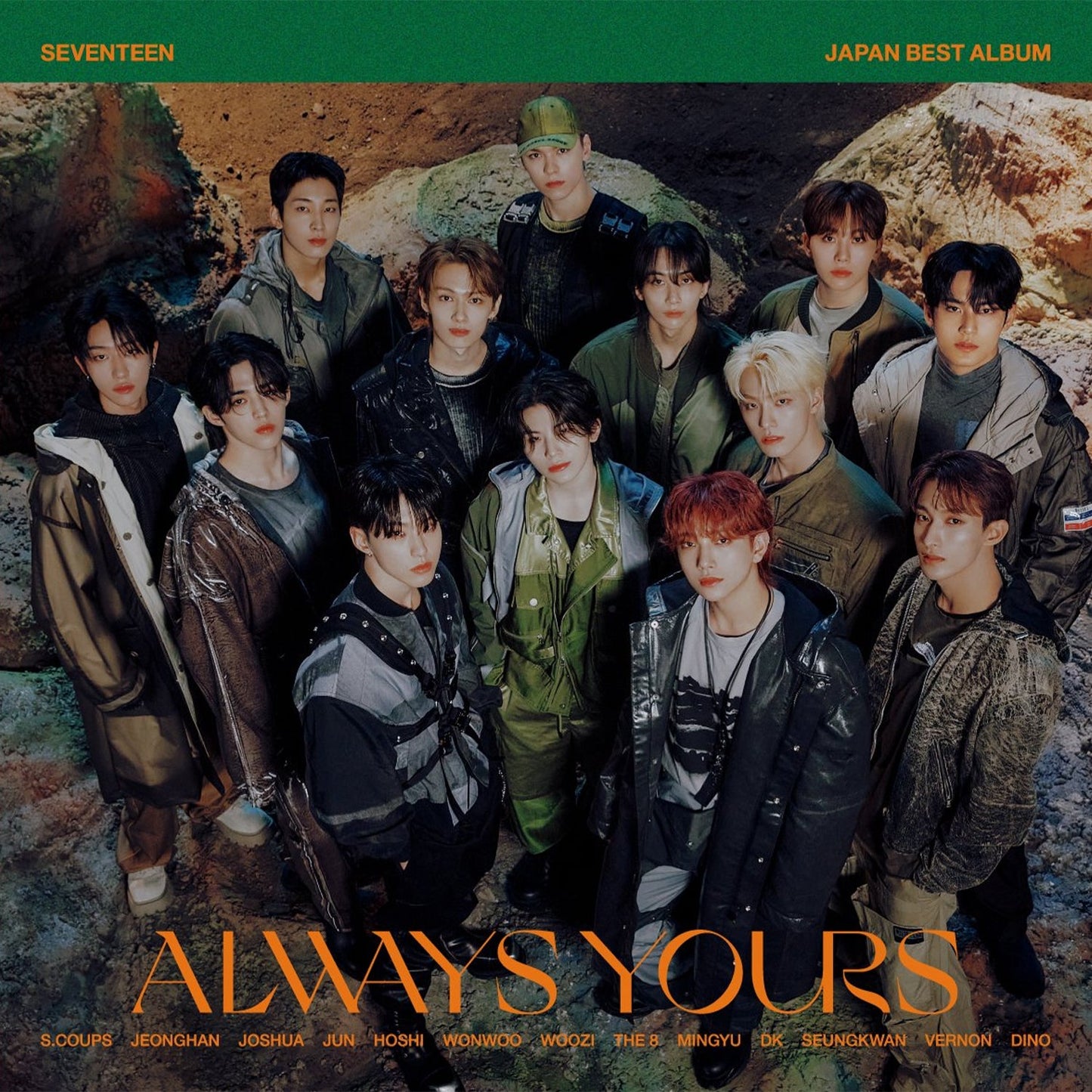 SEVENTEEN JAPAN BEST ALBUM 'ALWAYS YOURS' (LIMITED) B VERSION COVER