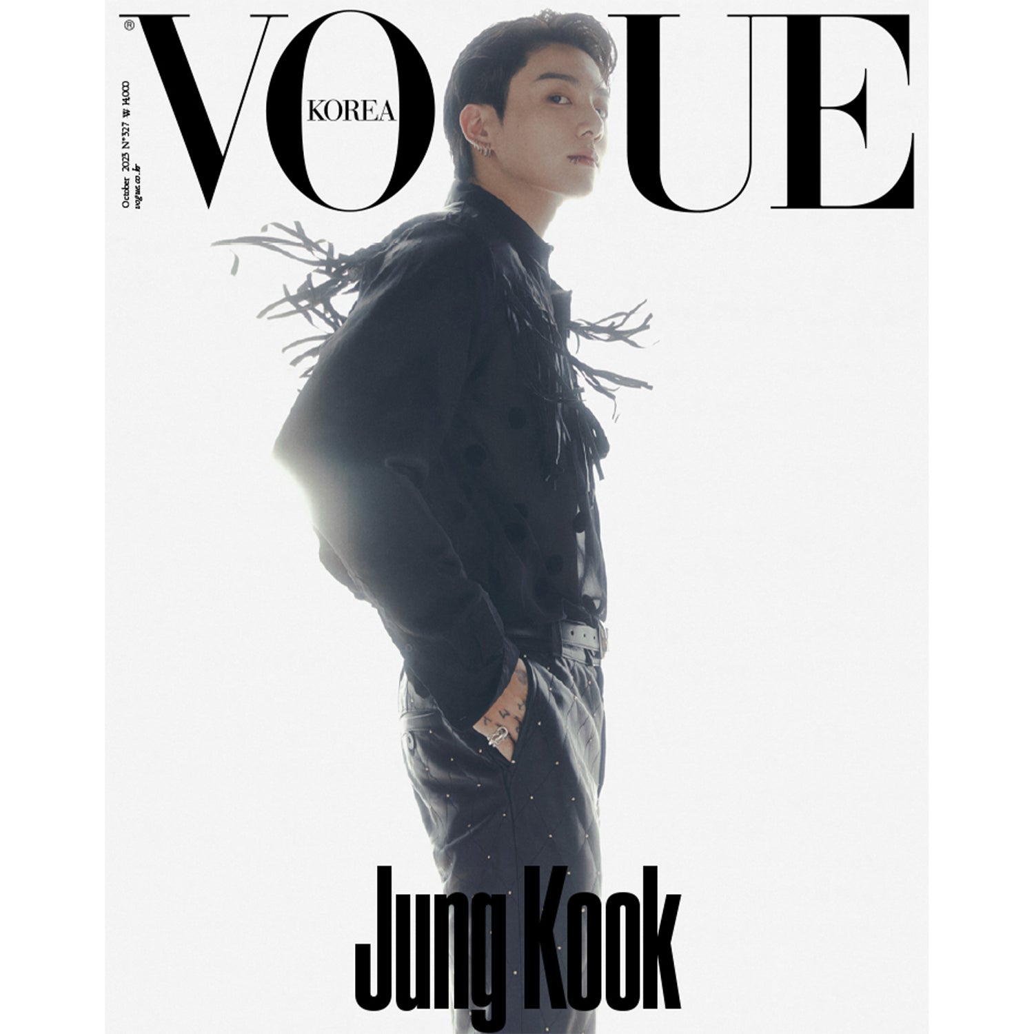 VOGUE KOREA 'OCTOBER 2023 - JUNGKOOK' B VERSION COVER
