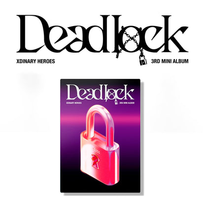 XDINARY HEROES 3RD MINI ALBUM 'DEADLOCK' B VERSION COVER
