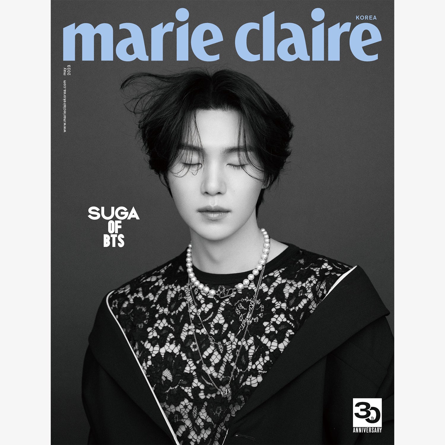 MARIE CLAIRE KOREA 'MAY 2023 - SUGA (BTS)' B VERSION COVER