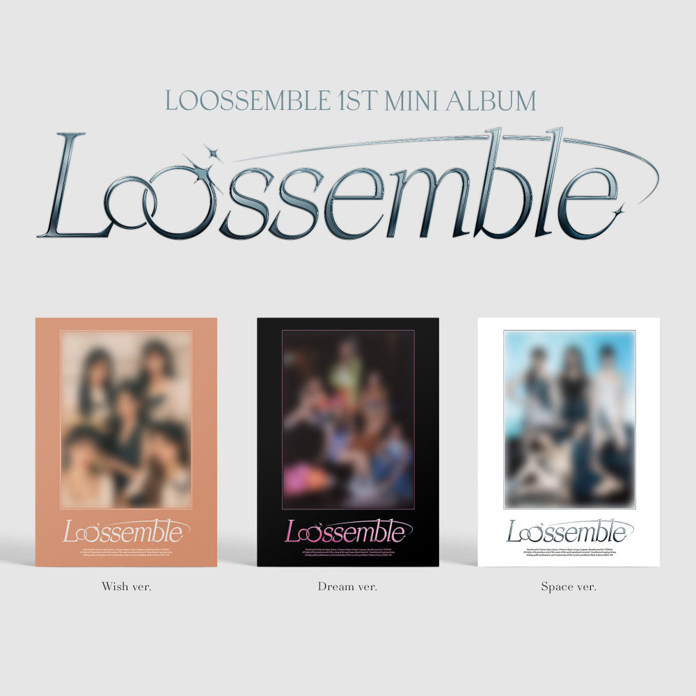 LOOSSEMBLE 1ST MINI ALBUM 'LOOSSEMBLE' COVER