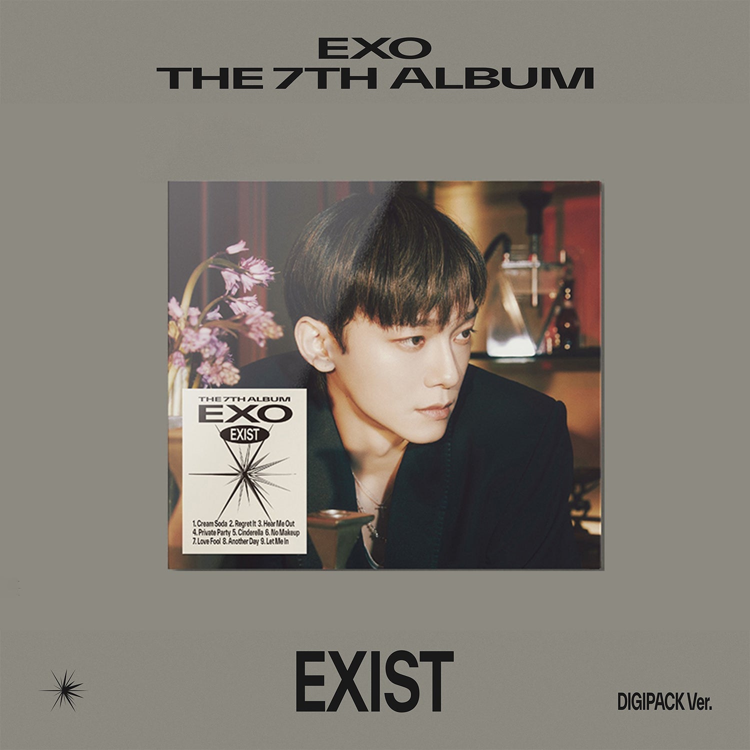 EXO 7TH ALBUM 'EXIST' (DIGIPACK) CHEN VERSION COVER
