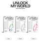 FROMIS_9 1ST ALBUM 'UNLOCK MY WORLD' SET COVER