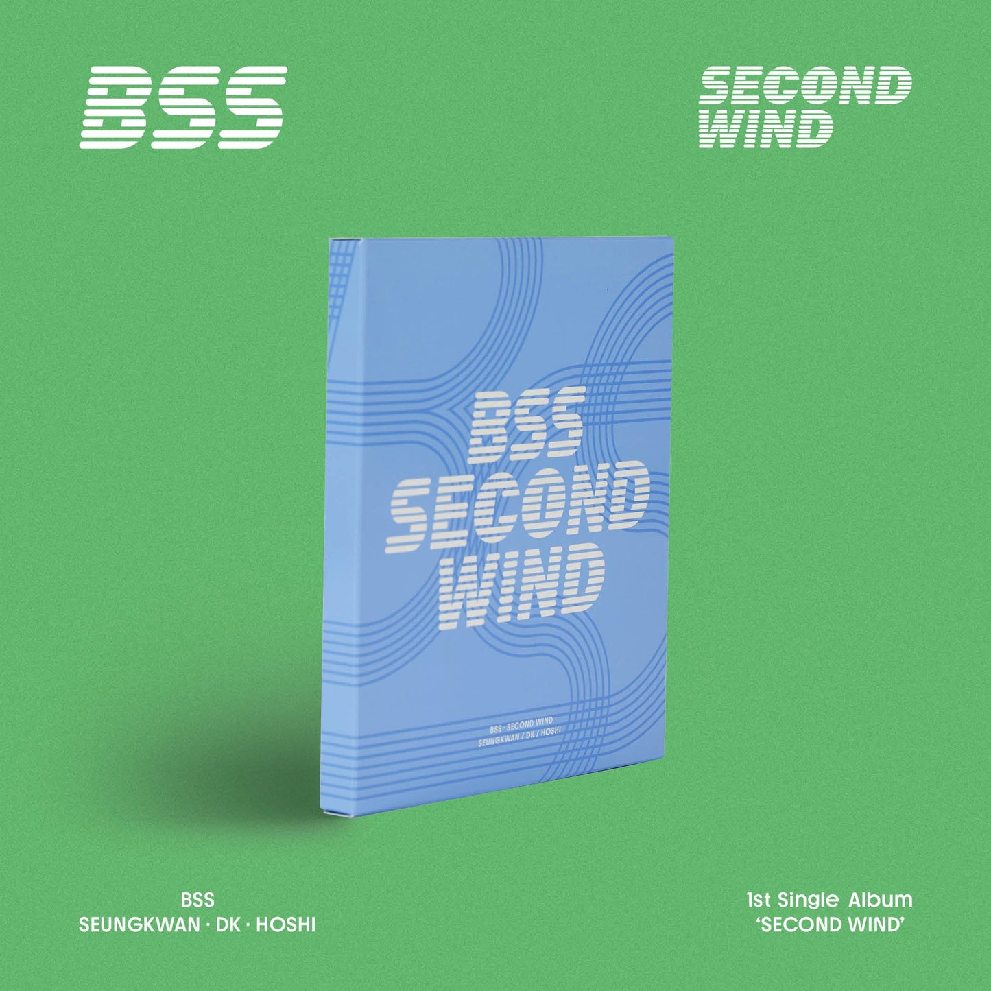 BSS (SEVENTEEN) 1ST SINGLE ALBUM 'SECOND WIND' COVER