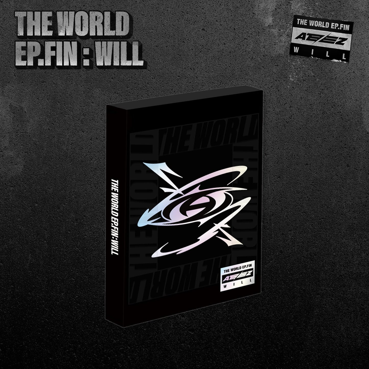 ATEEZ ALBUM 'THE WORLD EP.FIN : WILL' (PLATFORM) COVER