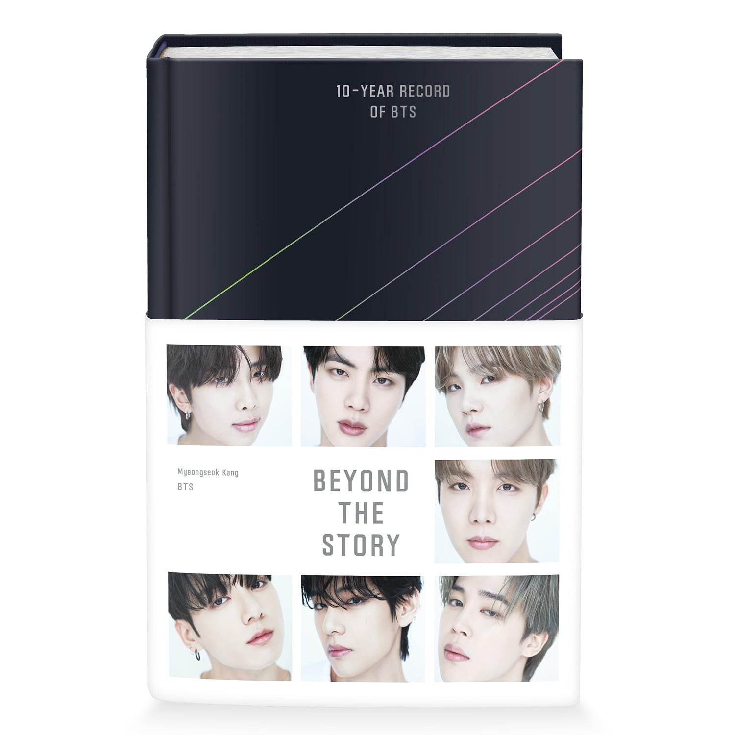 BTS BOOK 'BEYOND THE STORY: 10 YEAR RECORD OF BTS' COVER