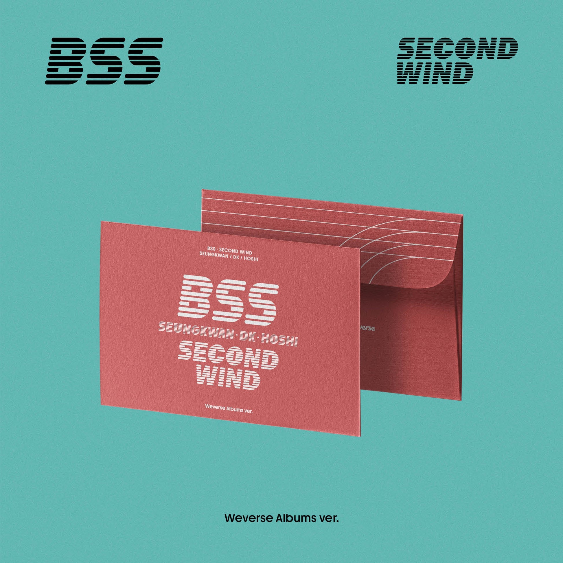 BSS (SEVENTEEN) 1ST SINGLE ALBUM 'SECOND WIND' (WEVERSE) COVER