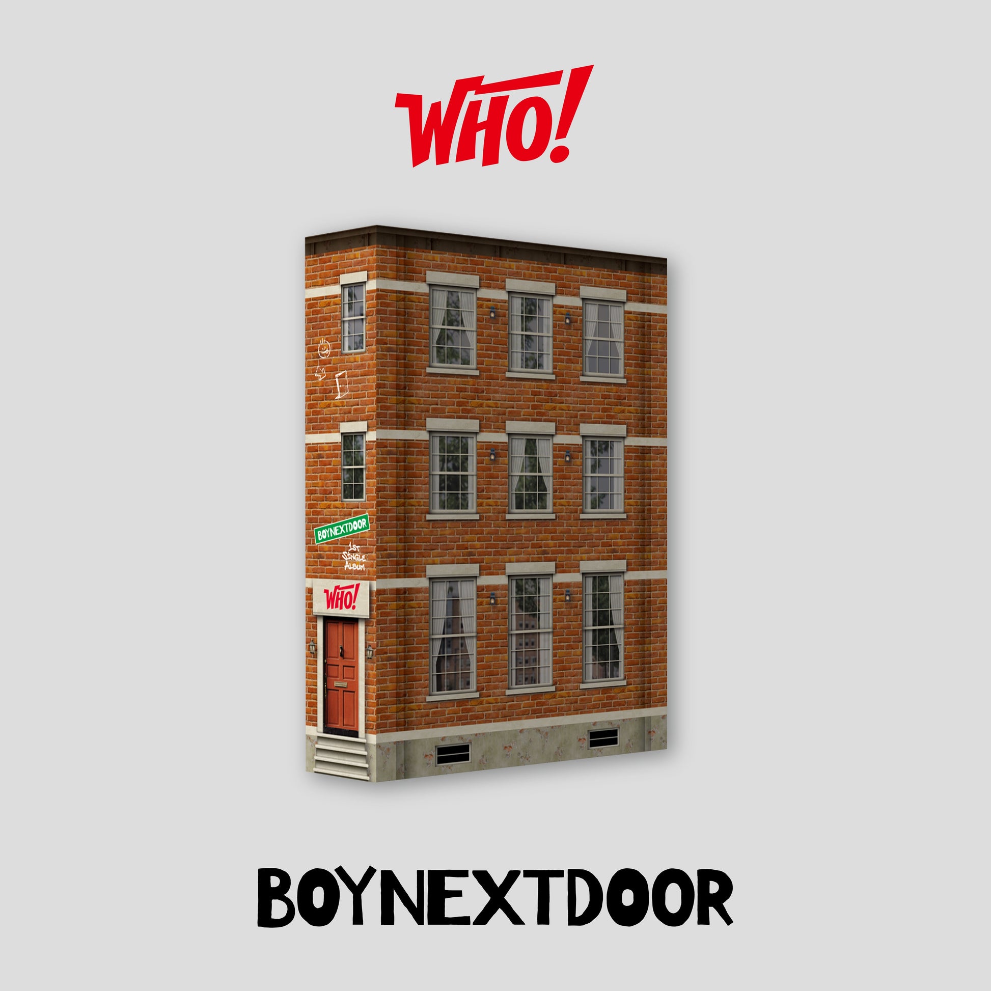 BOYNEXTDOOR 1ST SINGLE ALBUM 'WHO!' WHO VERSION COVER