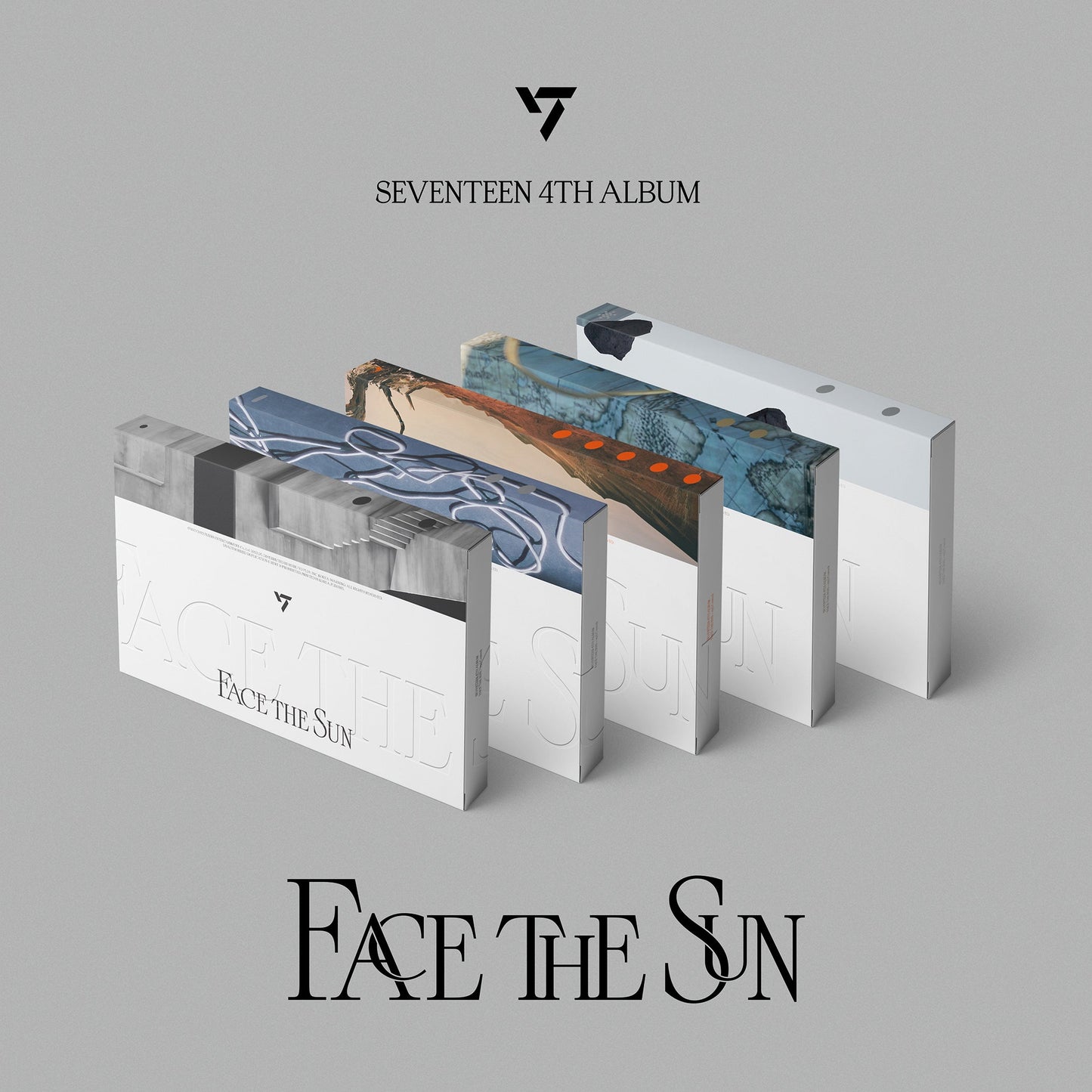 SEVENTEEN 4TH ALBUM 'FACE THE SUN' COVER