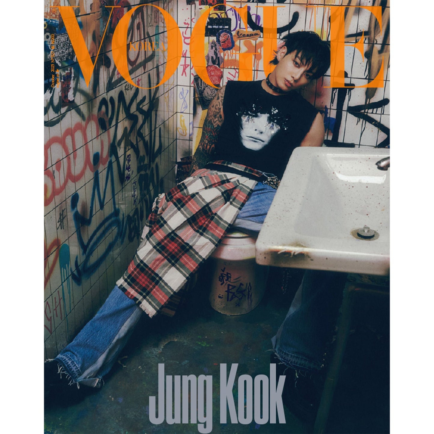 VOGUE KOREA 'OCTOBER 2023 - JUNGKOOK' C VERSION COVER
