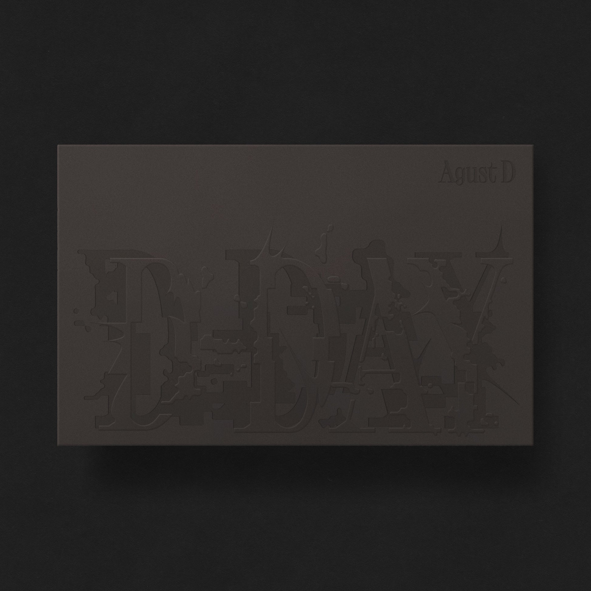AGUST D (SUGA) SOLO ALBUM 'D-DAY' VERSION 2 COVER