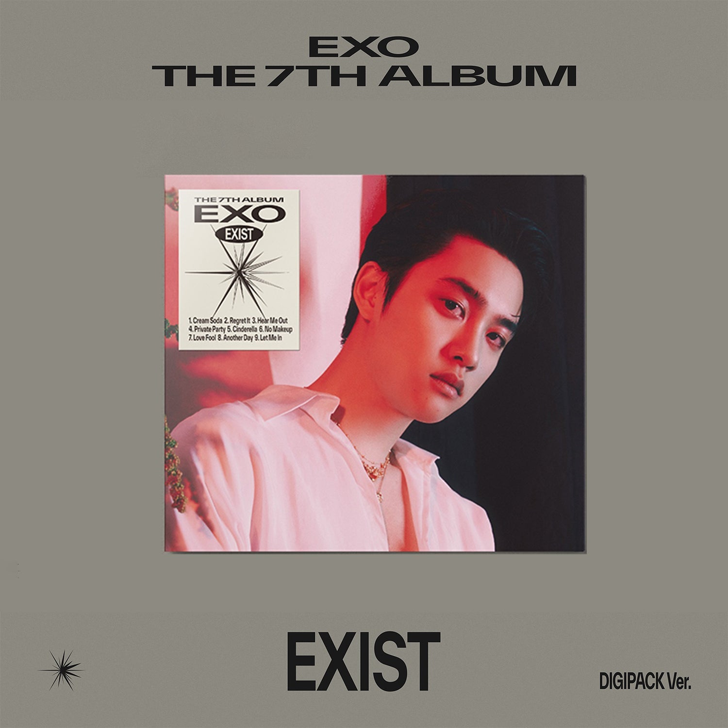 EXO 7TH ALBUM 'EXIST' (DIGIPACK) D.O. VERSION COVER