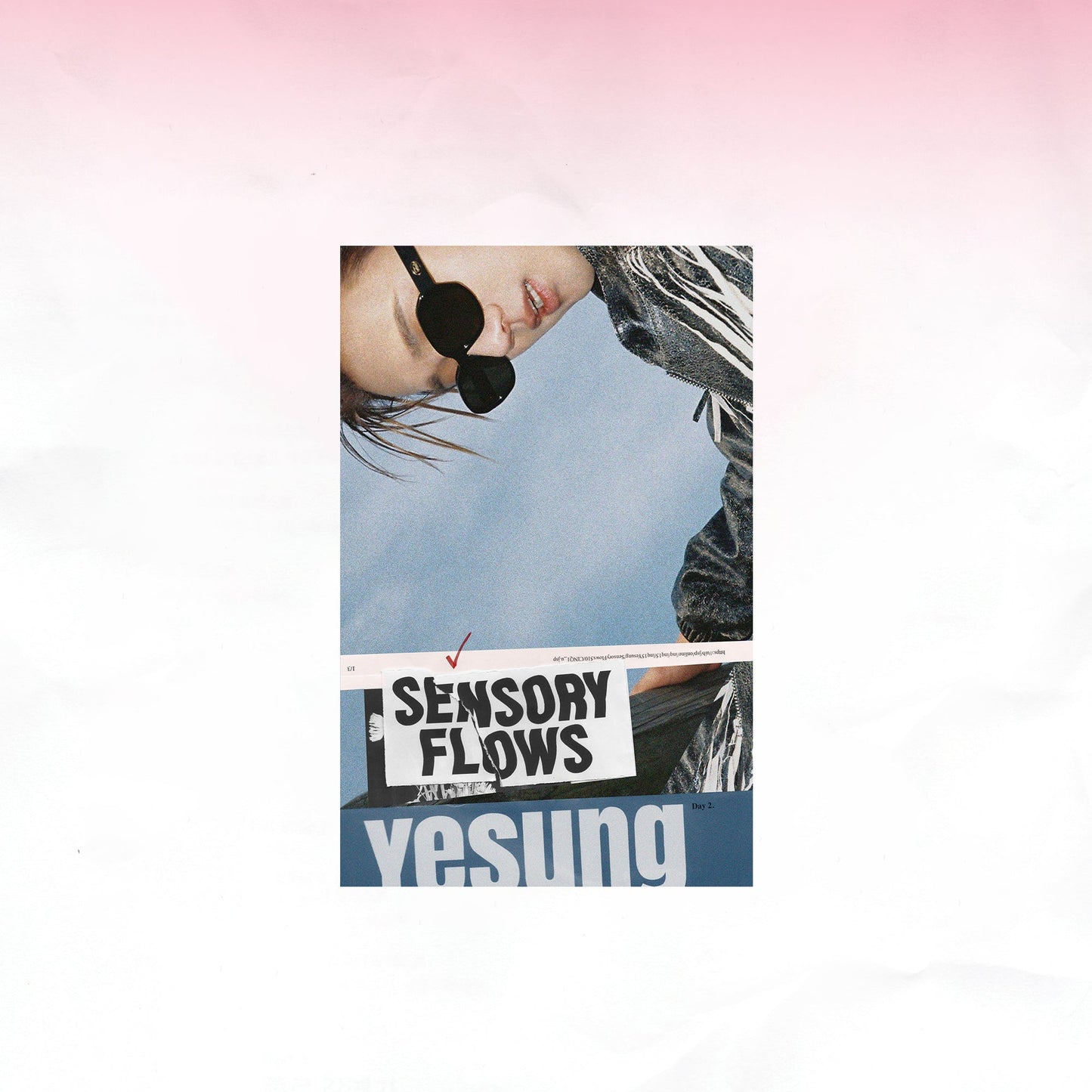 YESUNG (SUPER JUNIOR) 1ST ALBUM 'SENSORY FLOWS' DAY.2 VERSION COVER