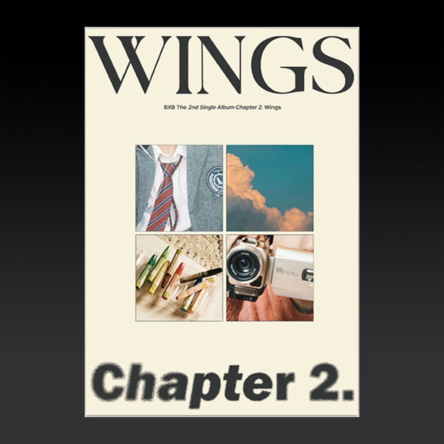 BXB 2ND SINGLE ALBUM 'CHAPTER 2. WINGS' DAY VERSION COVER