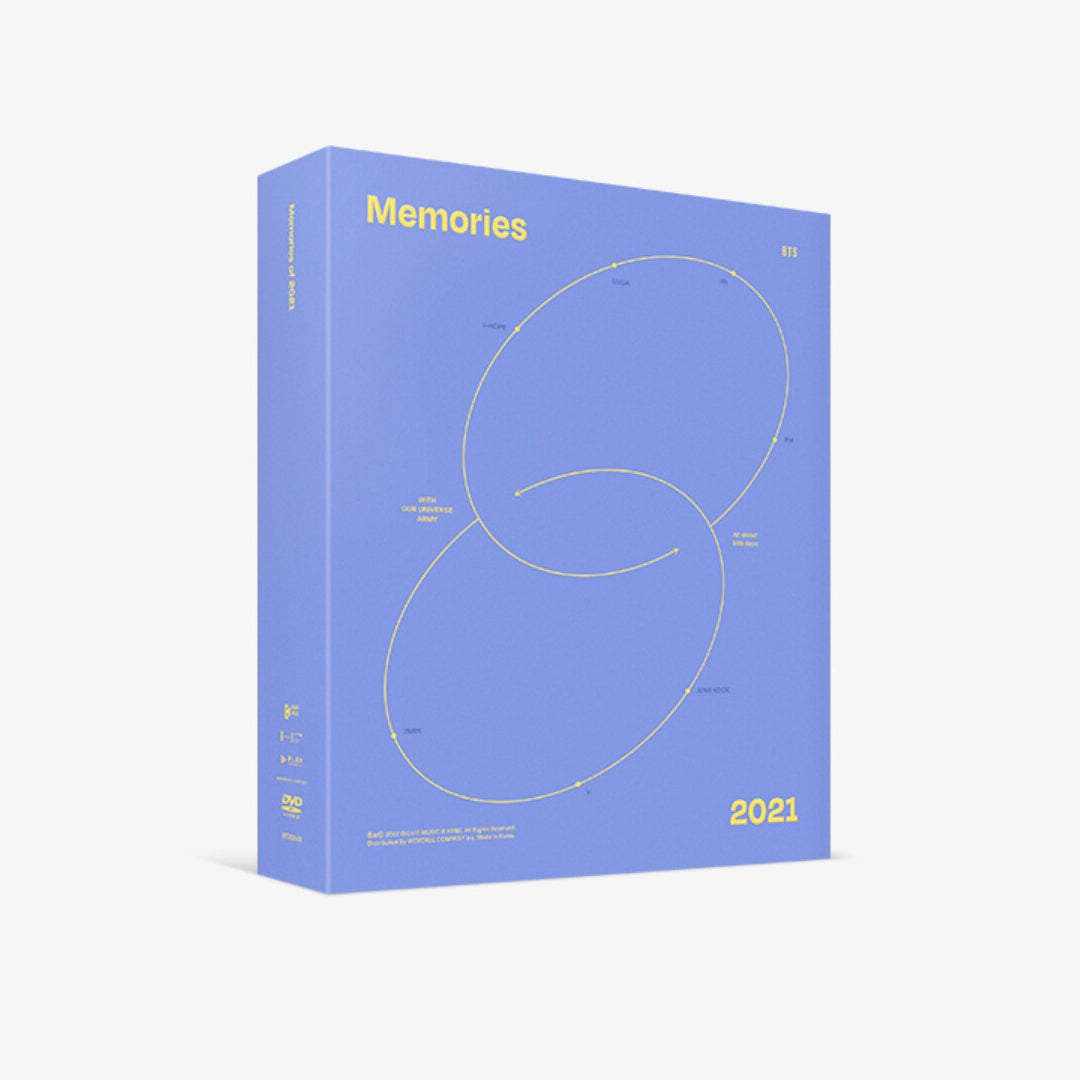 BTS MEMORIES OF 2021 DVD COVER