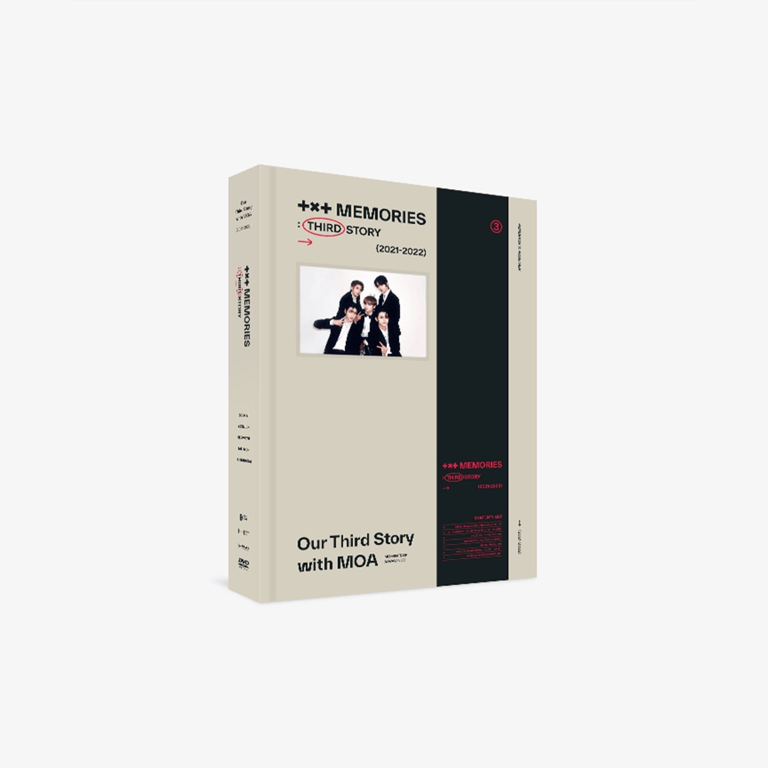 TOMORROW X TOGETHER (TXT) 'MEMORIES : THIRD STORY' (DVD) COVER