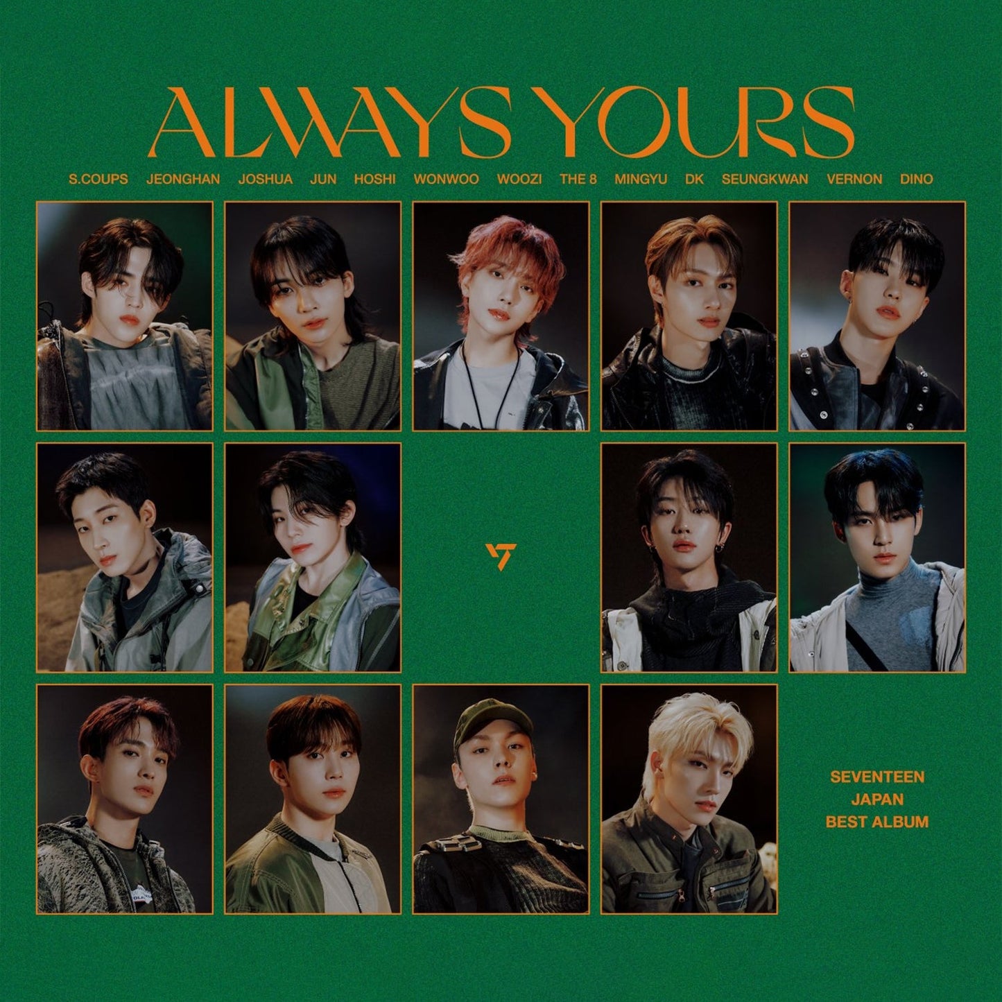 SEVENTEEN JAPAN BEST ALBUM 'ALWAYS YOURS' (LIMITED) D VERSION COVER