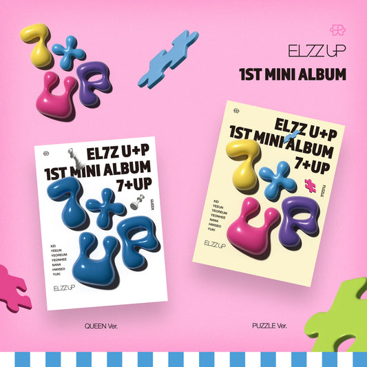 EL7Z UP 1ST MINI ALBUM '7+UP' SET COVER