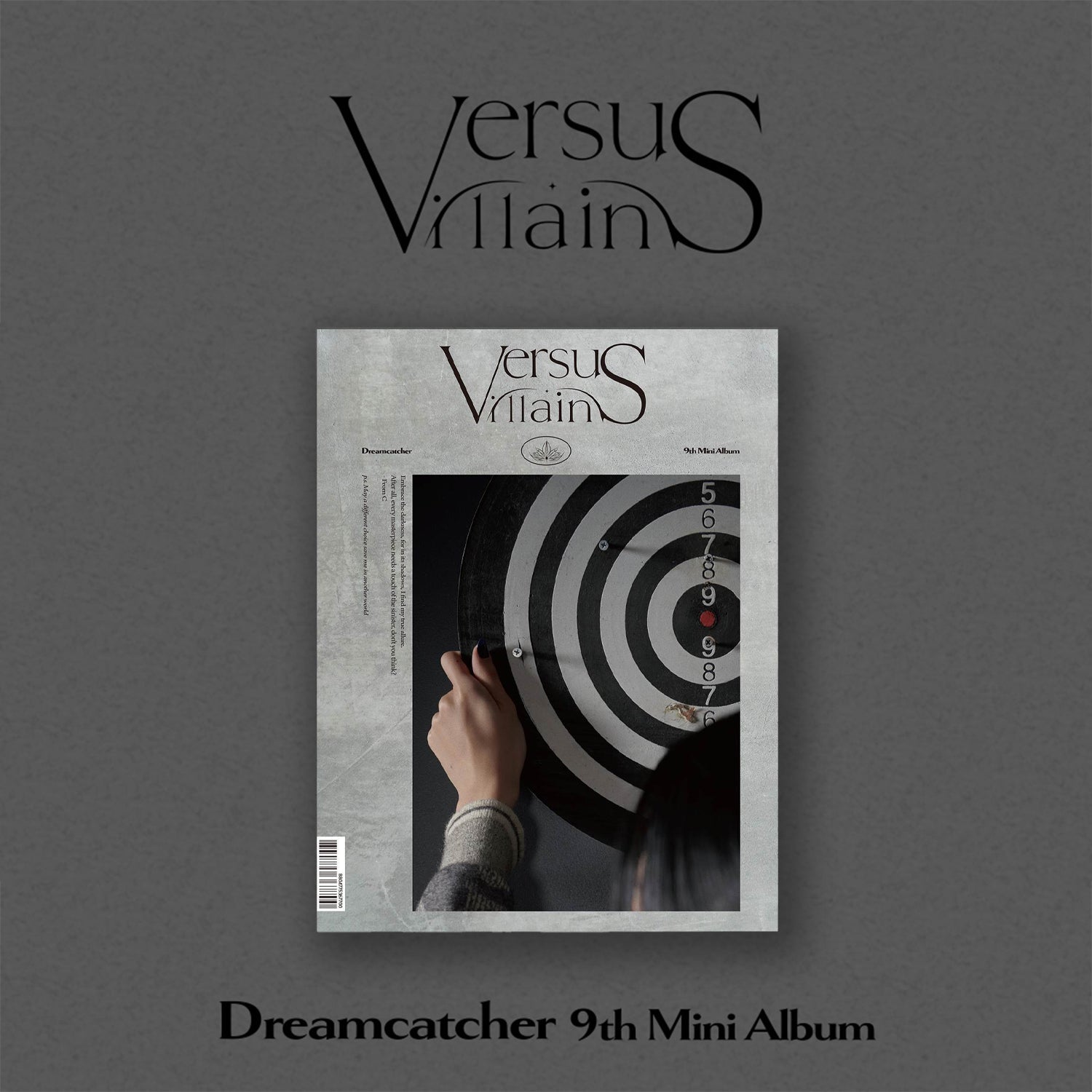 DREAMCATCHER 9TH MINI ALBUM 'VILLAINS' E VERSION COVER