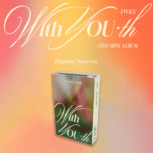 TWICE 13TH MINI ALBUM 'WITH YOU-TH' (NEMO) FOREVER VERSION COVER