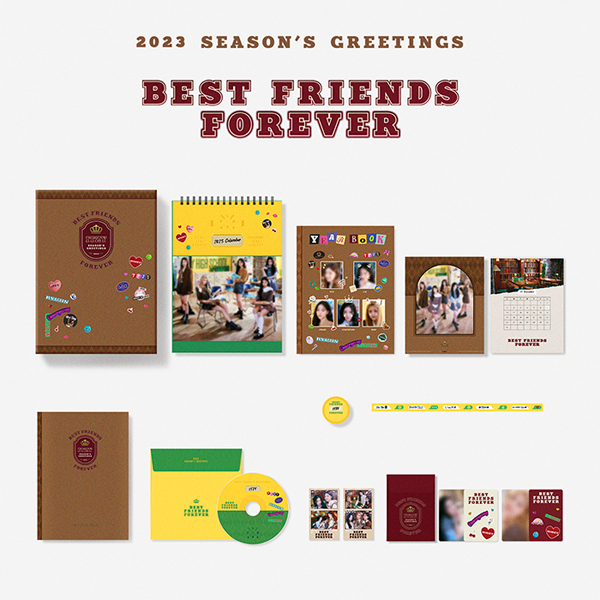 ITZY 2023 SEASON'S GREETINGS 'BEST FRIENDS FOREVER' COVER