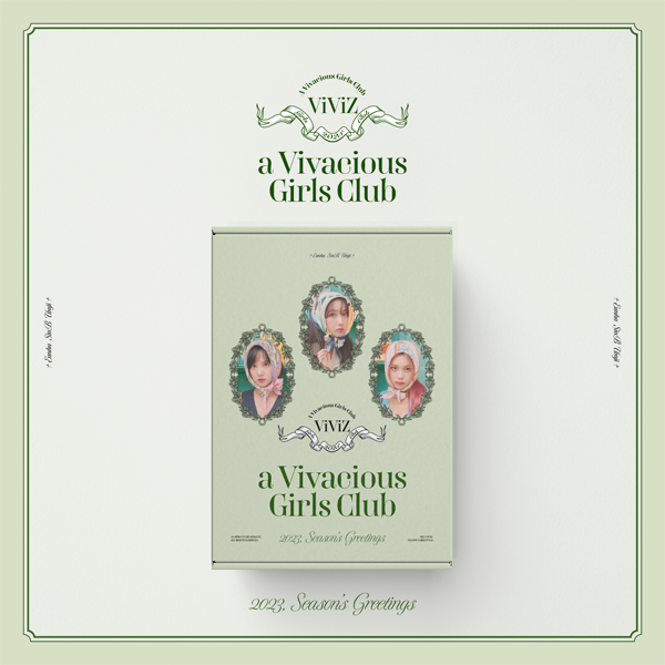 VIVIZ 2023 SEASON'S GREETINGS 'A VIVACIOUS GIRLS CLUB' COVER