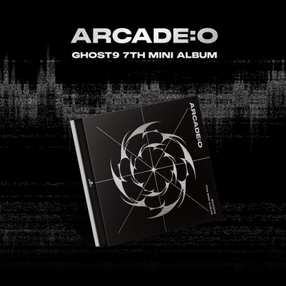 GHOST9 7TH MINI ALBUM 'ARCADE : O' BLACK VERSION COVER