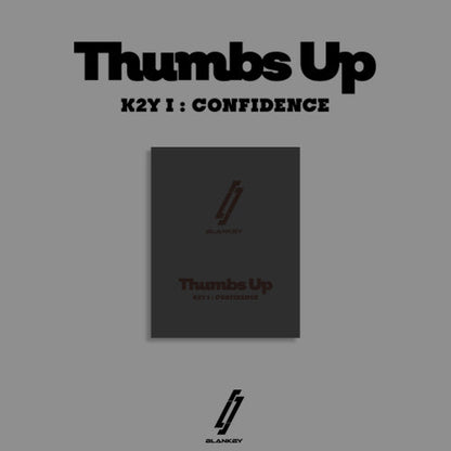 BLANK2Y 1ST MINI ALBUM 'K2Y I : CONFIDENCE (THUMBS UP)' G VERSION COVER