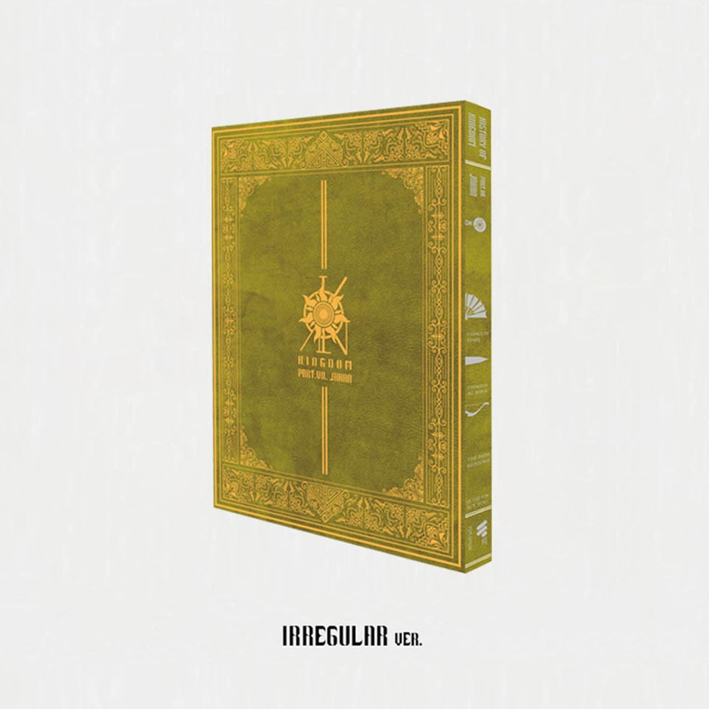 KINGDOM 7TH MINI ALBUM 'HISTORY OF KINGDOM : PART VII. JAHAN' IRREGULAR VERSION COVER