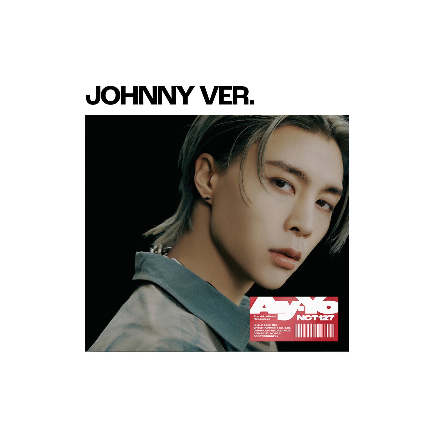 NCT 127 4TH ALBUM REPACKAGE 'AY-YO' (DIGIPACK) JOHNNY VERSION COVER