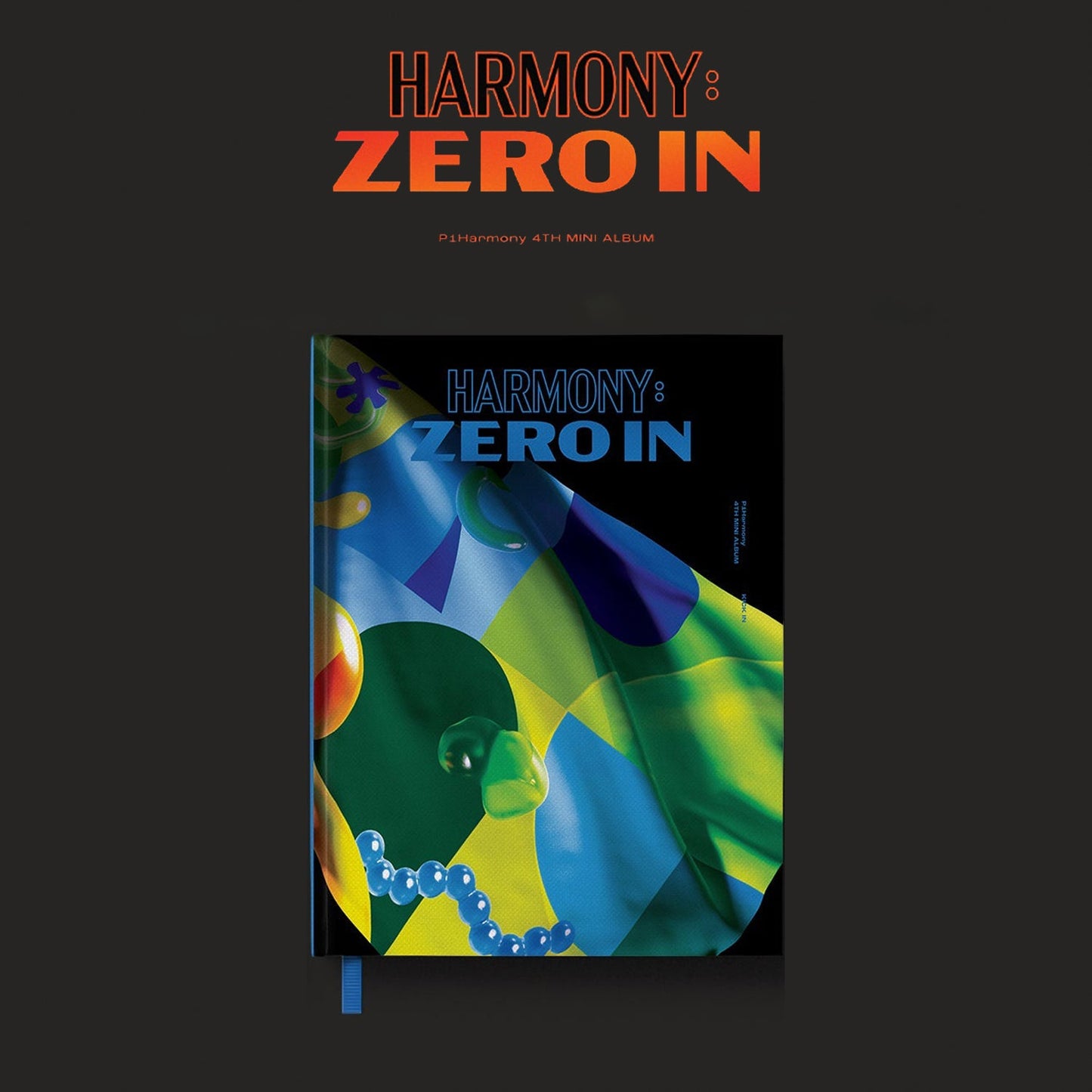 P1HARMONY 4TH MINI ALBUM 'HARMONY : ZERO IN' KICK IN VERSION COVER