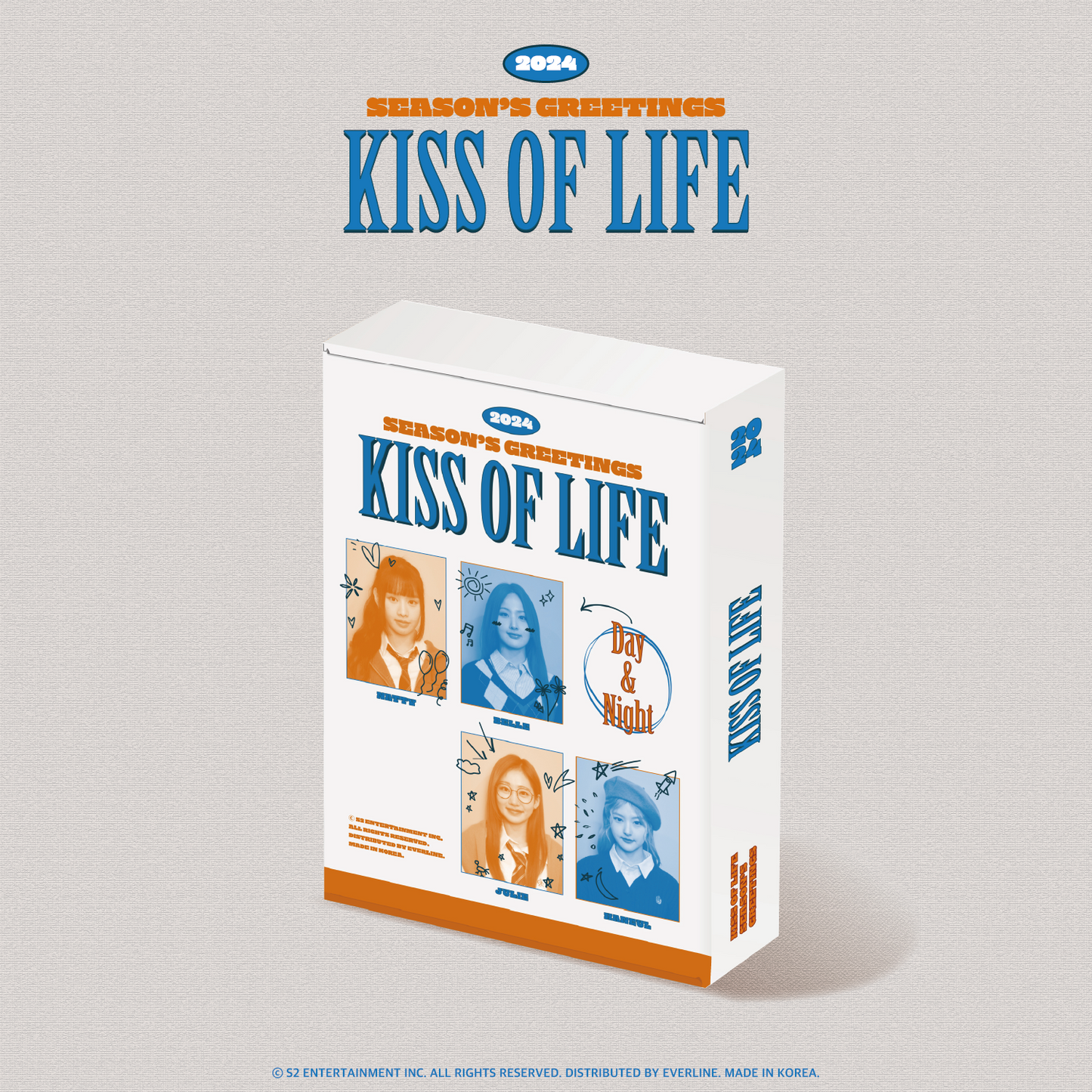 KISS OF LIFE 2024 SEASON'S GREETINGS COVER