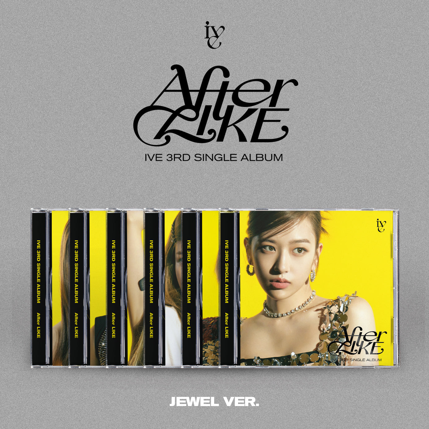 IVE 3RD SINGLE ALBUM 'AFTER LIKE' (JEWEL) COVER