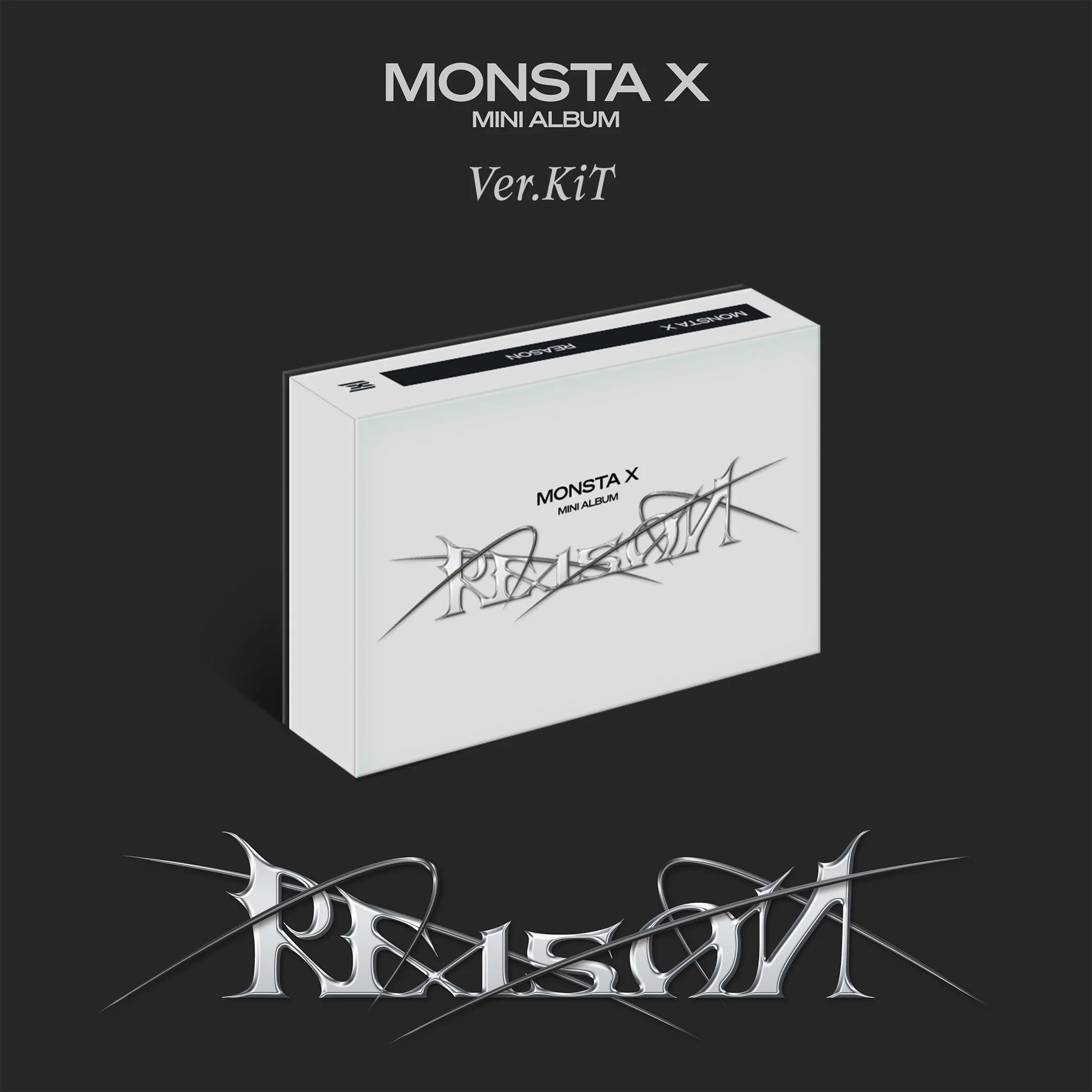 MONSTA X 12TH MINI ALBUM 'REASON' (KIHNO KIT) COVER