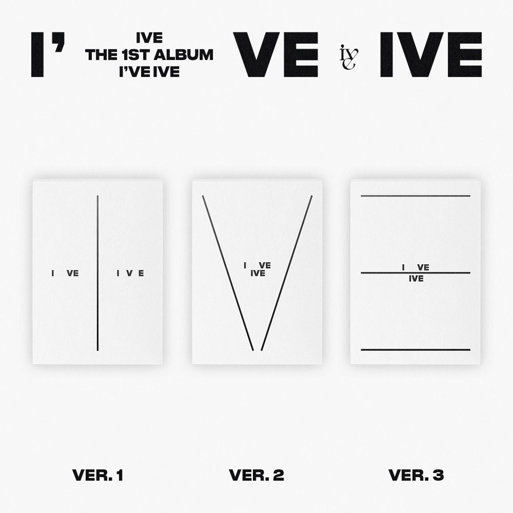 IVE 1ST ALBUM 'I'VE IVE' SET COVER