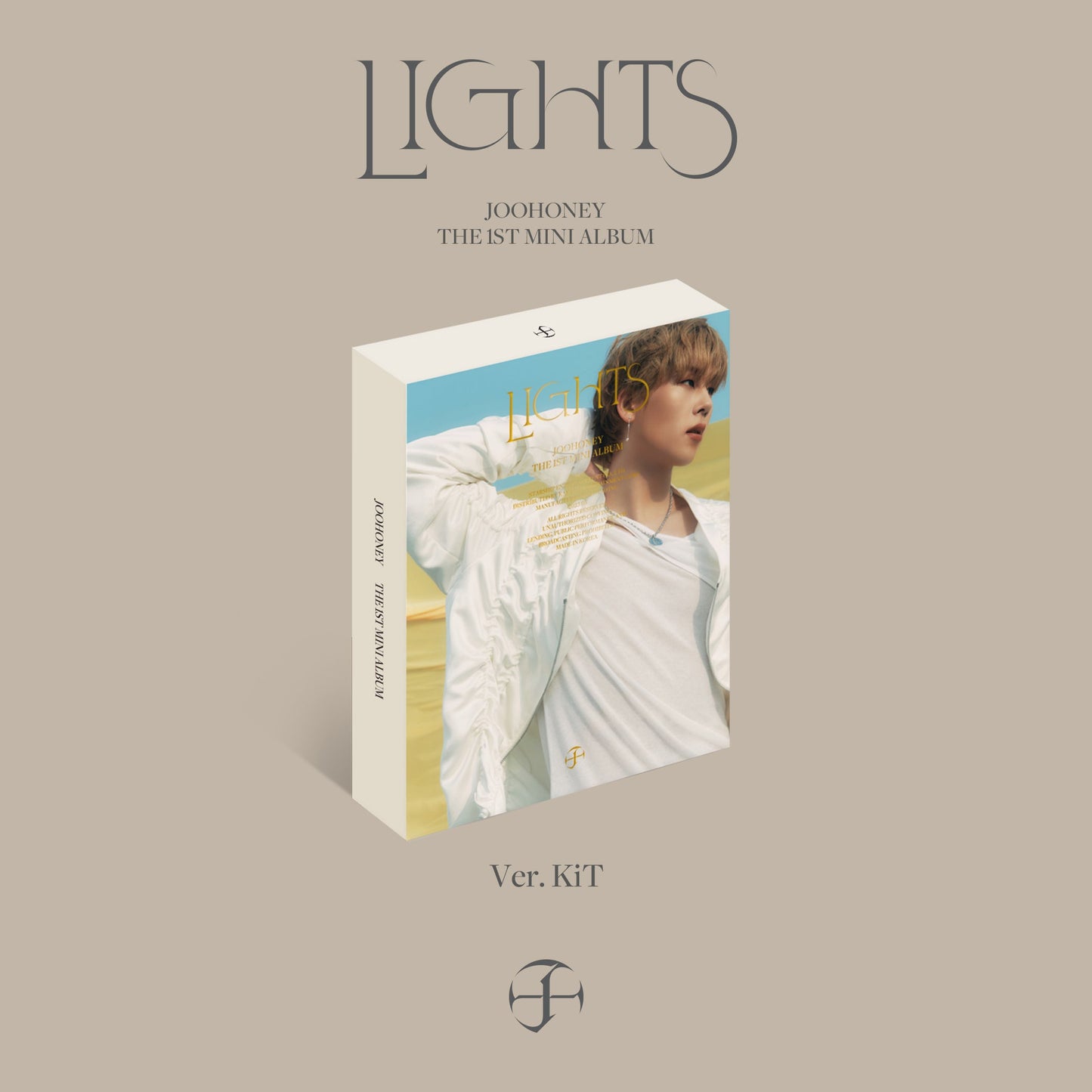 JOOHONEY 1ST MINI ALBUM 'LIGHTS' (KIHNO KIT) COVER