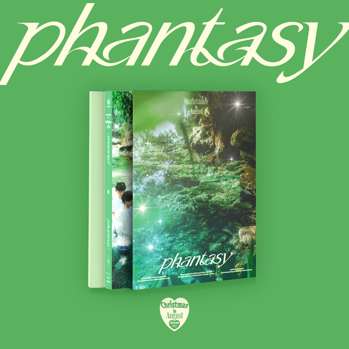 THE BOYZ 2ND ALBUM PT. 1 CHRISTMAS IN AUGUST 'PHANTASY' PRESENT VERSION COVER