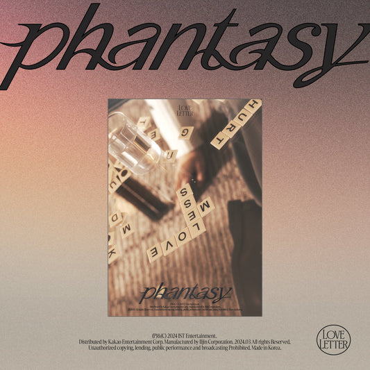 THE BOYZ 2ND ALBUM 'PHANTASY PT. 3 LOVE LETTER' WRITE VERSION COVER