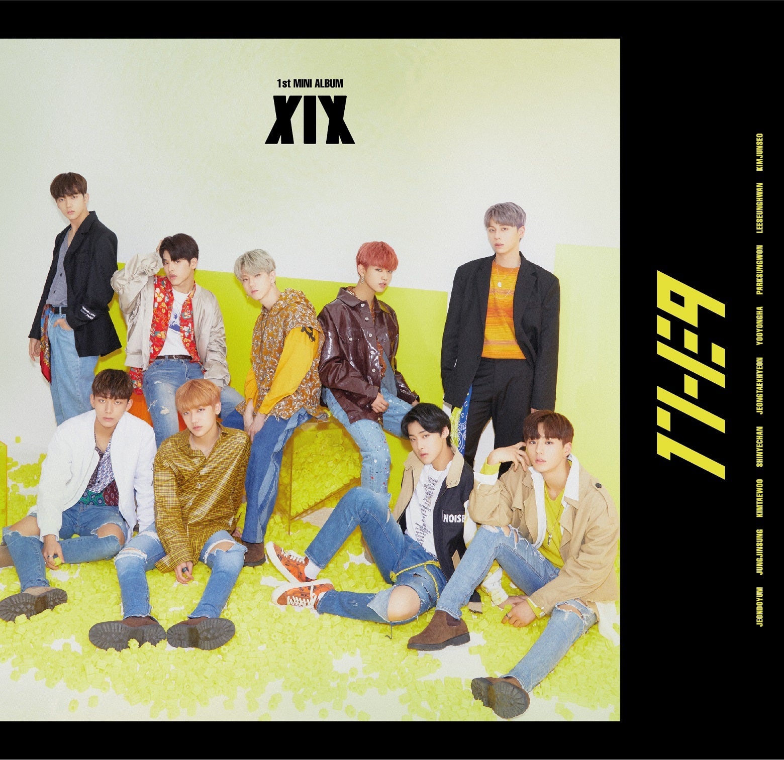 1THE9 1ST MINI ALBUM 'XIX' + POSTER - KPOP REPUBLIC