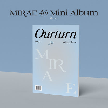 MIRAE 4TH MINI ALBUM 'OUTRUN' DRIP COVER