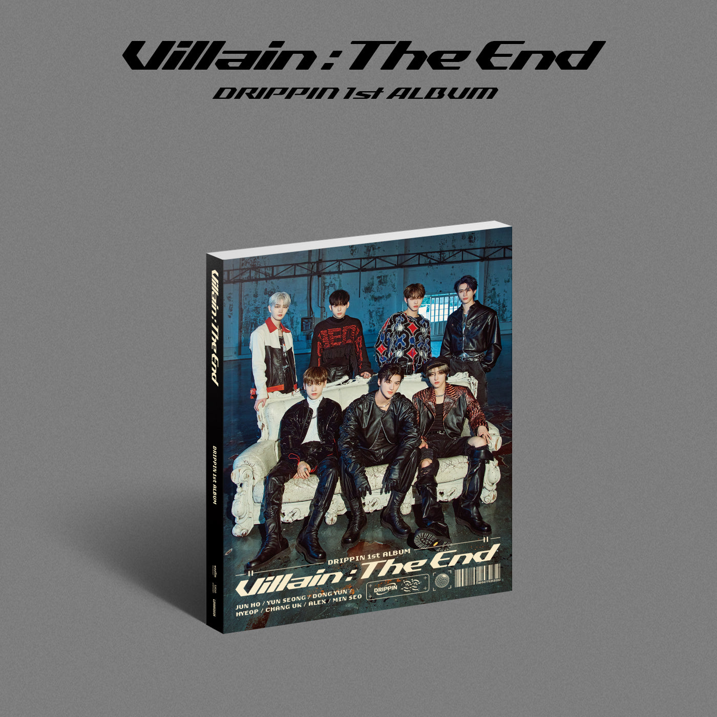 DRIPPIN 1ST ALBUM 'VILLAIN : THE END' DX VERSION COVER