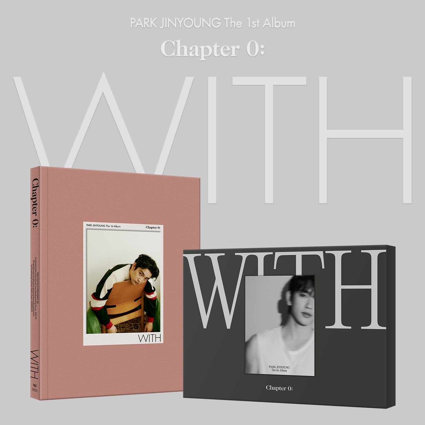PARK JINYOUNG (GOT7) 1ST ALBUM 'CHAPTER 0 : WITH' SET COVER
