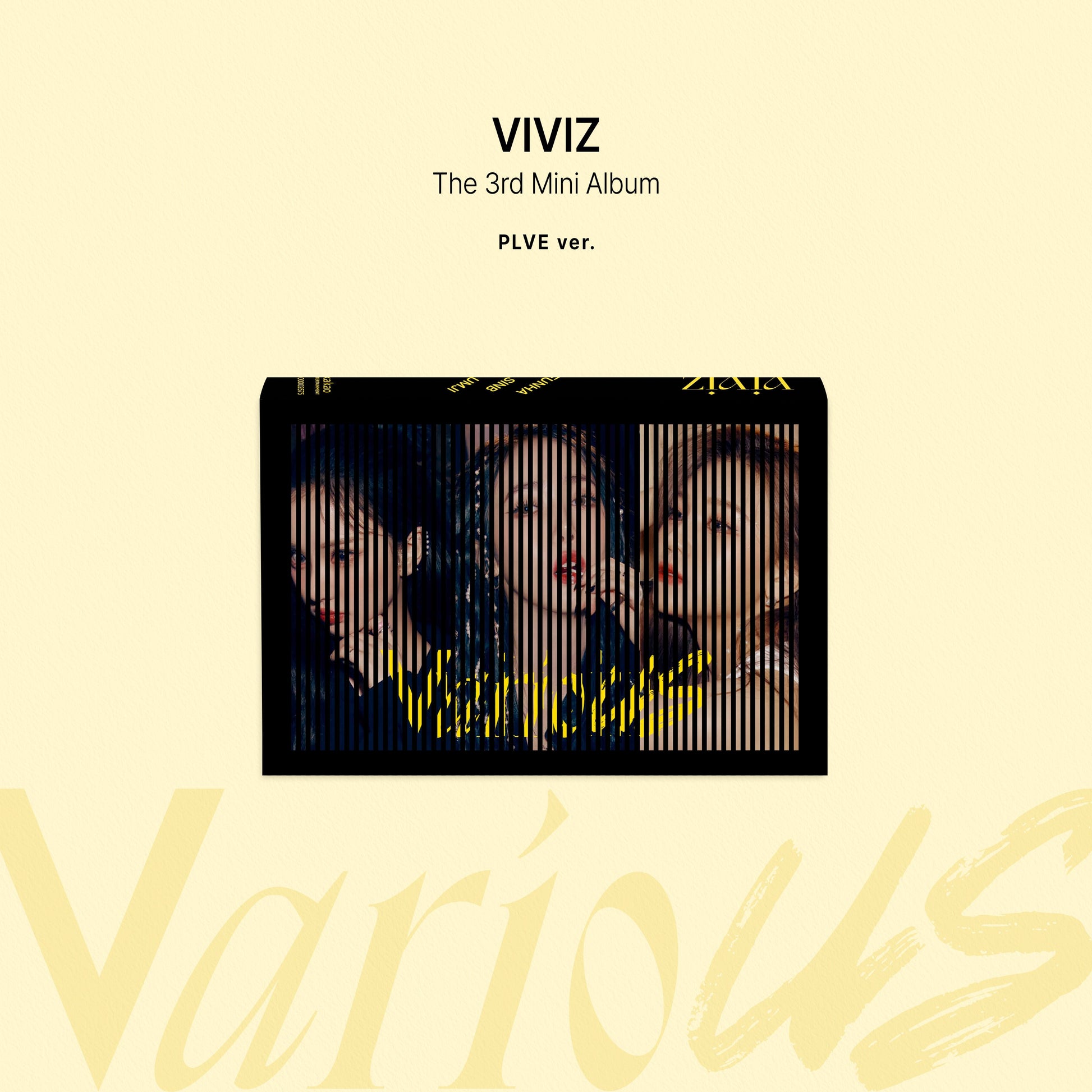 VIVIZ 3RD MINI ALBUM 'VARIOUS' (PLVE) COVER